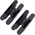 5.9 Inch Heavy Duty 3-D Adjustable Butt Hinge, 88lb Weight Capacity, Sand Gold, Pack of 2 C320931
