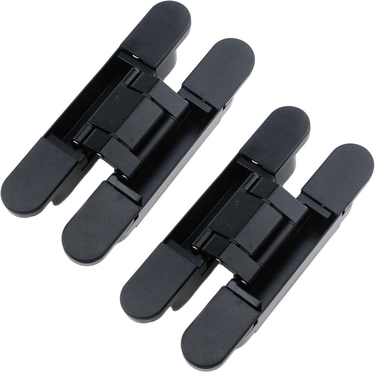 5.9 Inch Heavy Duty 3-D Adjustable Butt Hinge, 88lb Weight Capacity, Sand Gold, Pack of 2 C320931