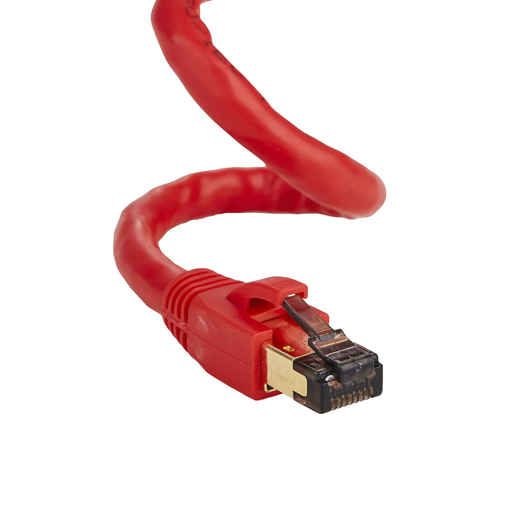 Cat8 Purple 75FT SFTP Ethernet Patch Cable 26AWG Copper Wire Pack of 2 G1694