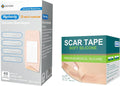 Silicone Bandages Large Size 40 Counts + Silicone Scar Tape M321