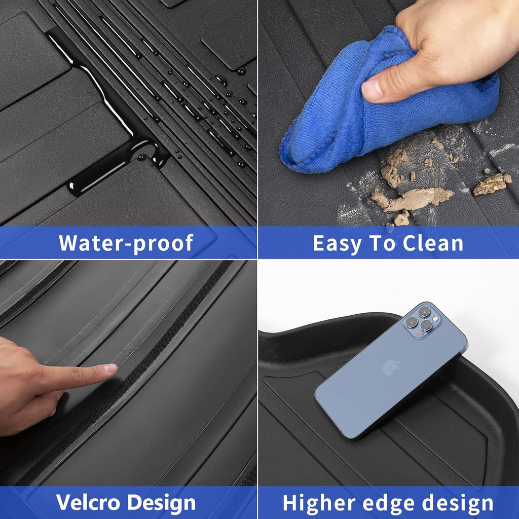 TPE Trunk Mat for Toyota Highlander, Pack of 2 F285