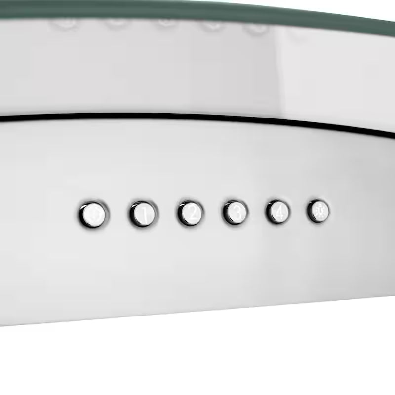 30 in. 400 CFM Convertible Island Mount Range Hood in Stainless Steel G83630