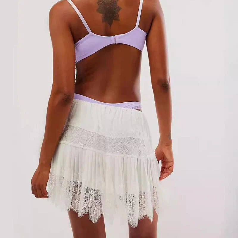 Lace Mini Skirt N863984