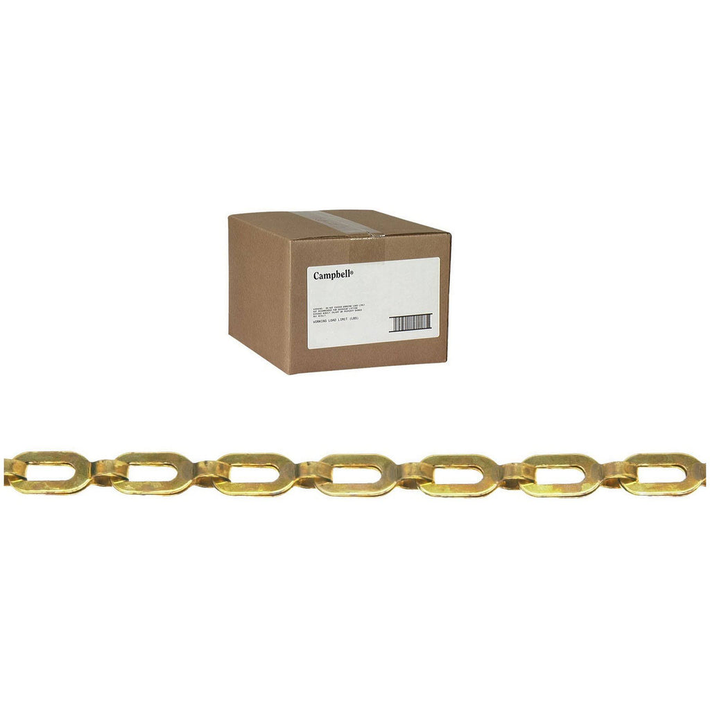 1/0 Bright Brass Safetyplumbers Chain (100 ft) D246863