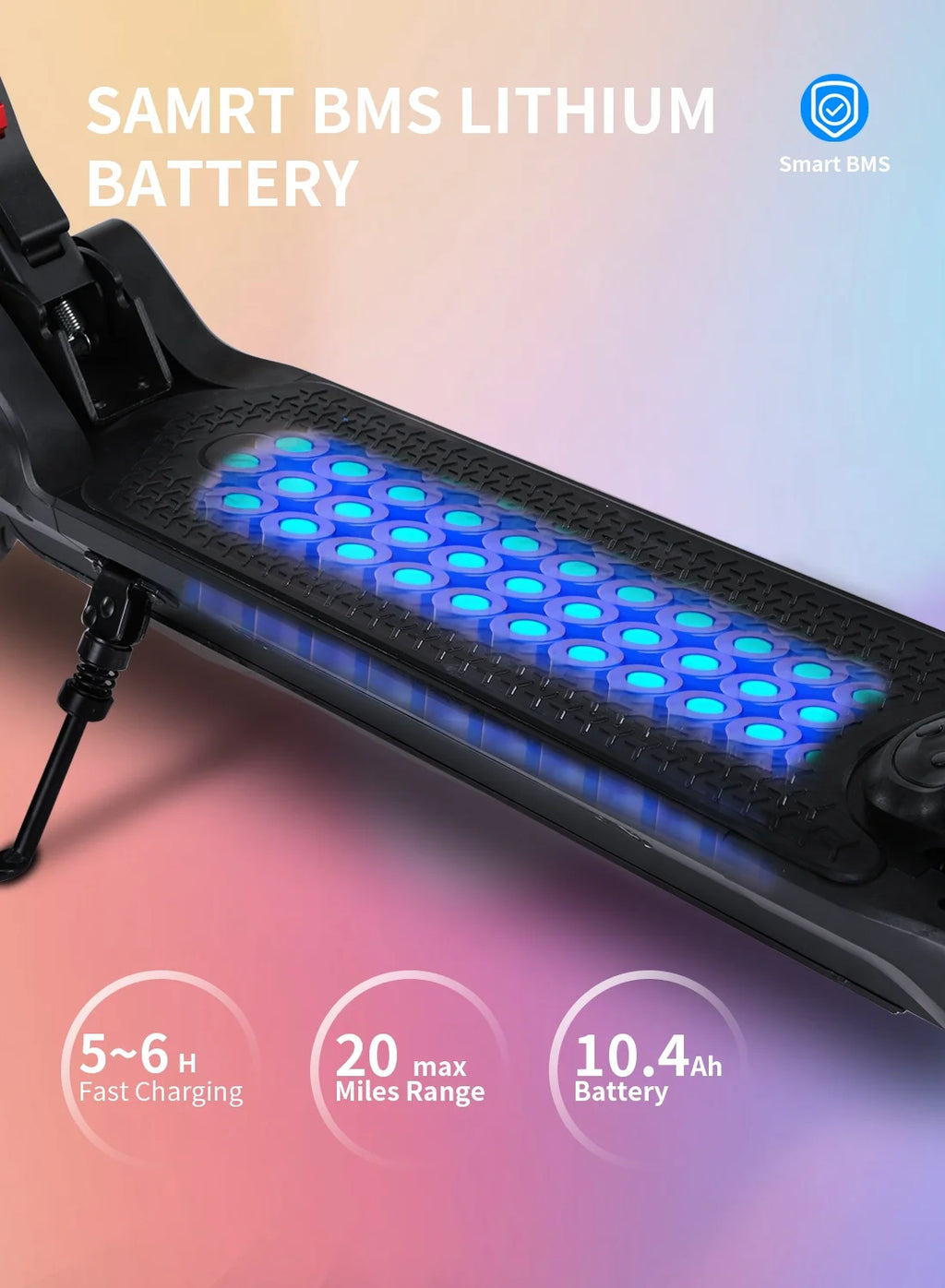 500W 10.4 Ah Folding Electric Scooter O185