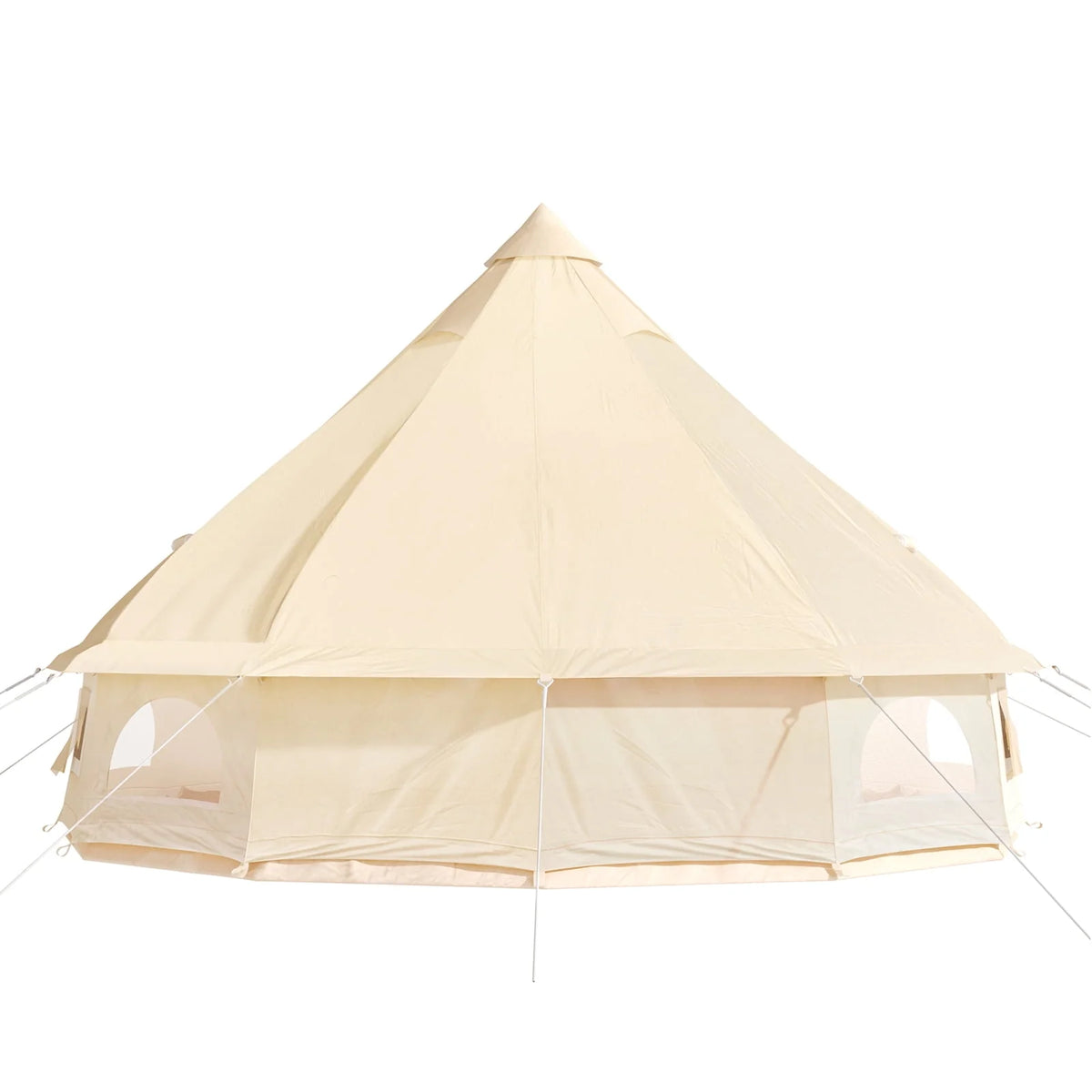 Canvas Bell Tent with Stove Jacket Waterproof 4 Seasons W46120
