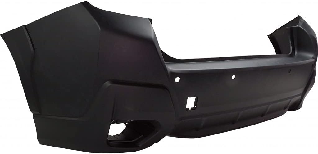 Rear Bumper Cover Primed with Object Sensor Holes V6865