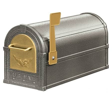 White/Silver Rural Mailbox U40526
