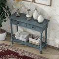 Narrow 2 Drawer Wood Console Table T8770