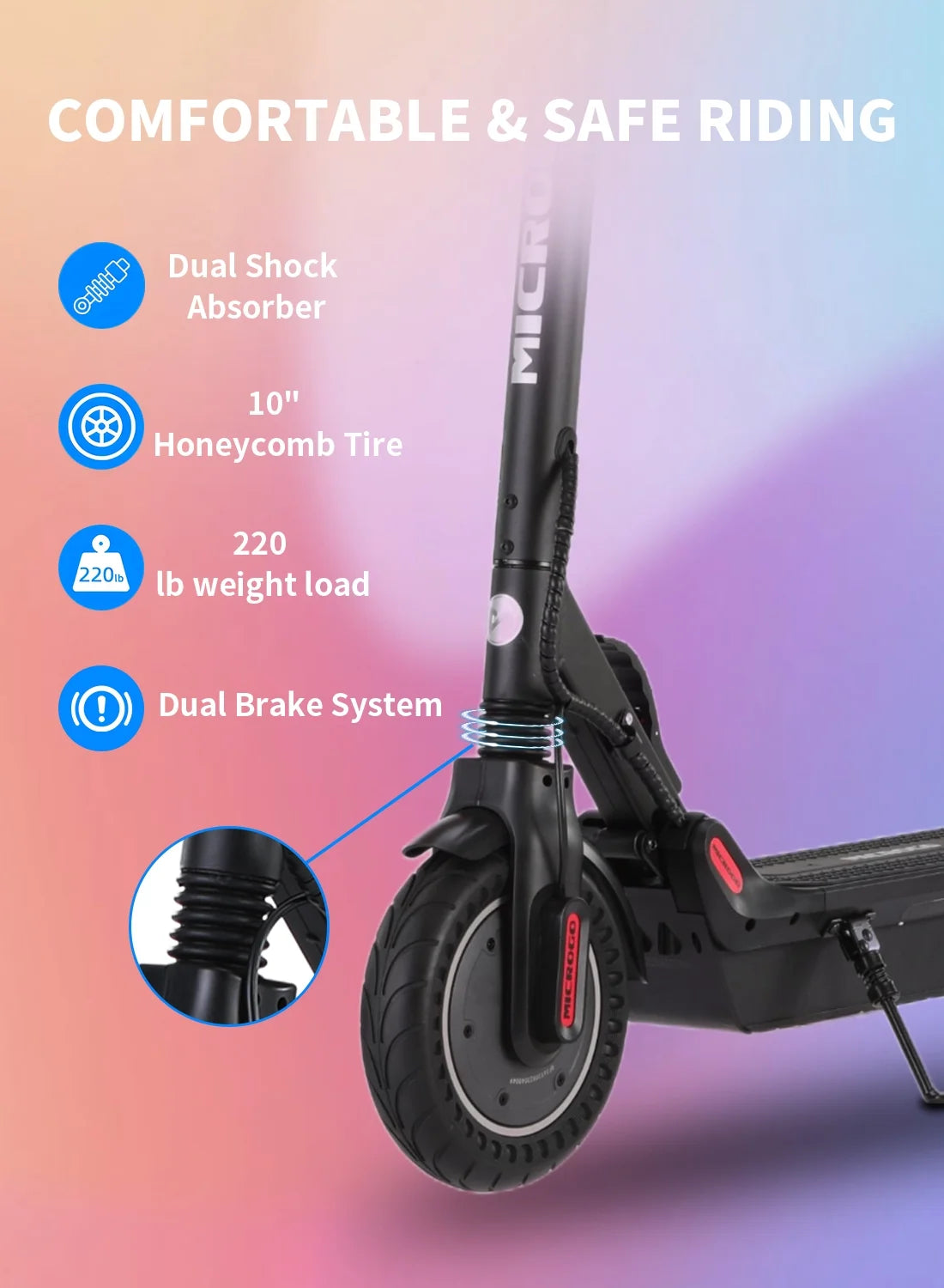 500W 10.4 Ah Folding Electric Scooter O185