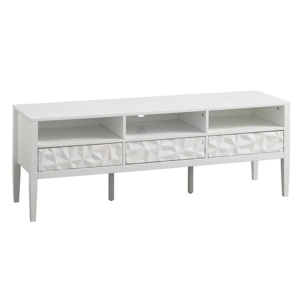 White TV Stand N3978