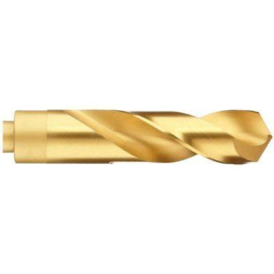 Reduced Shank Drill Bit, 1 in, 118°, Cobalt, Tin X502