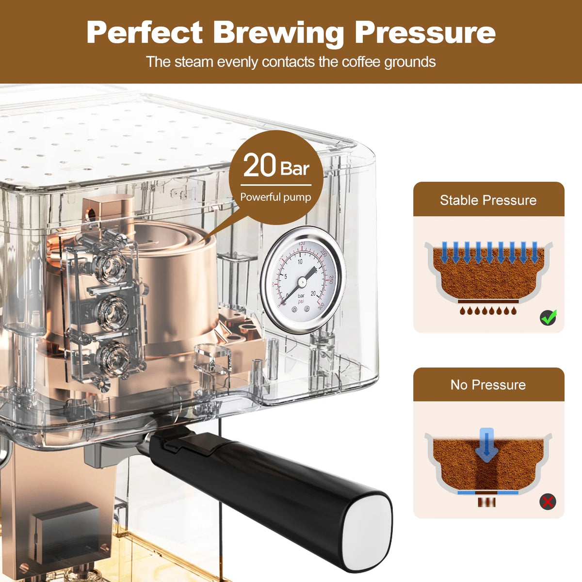 Coffee Espresso Machine V251