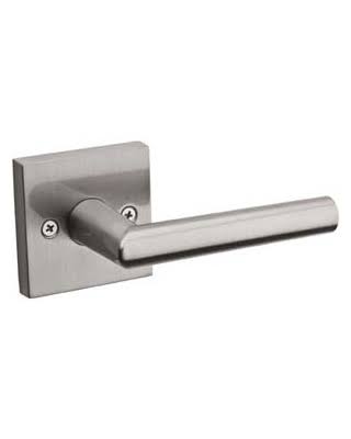 Satin Chrome Single Cylinder Interior Pack with Square Rosette W86526