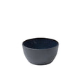 Stoneware Bowl 14cm Black Dark Blue D6807