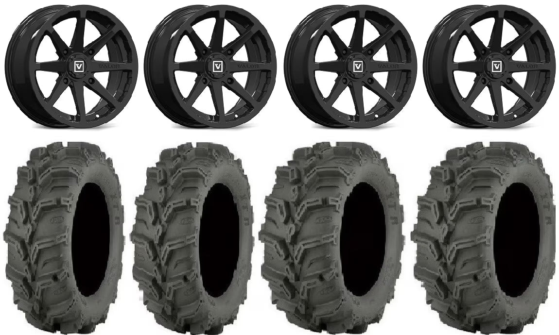 14" Black Wheels 27" Mud Lite XTR Tires D57250