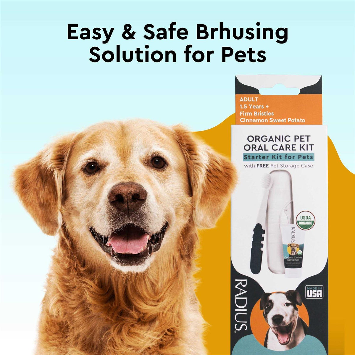 Organic Canine Oral Kit for Pets J3578