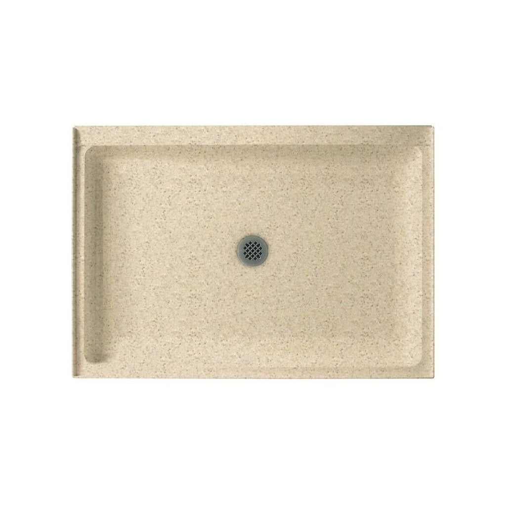 Solid Surface Shower Base in Bermuda Sand R14945
