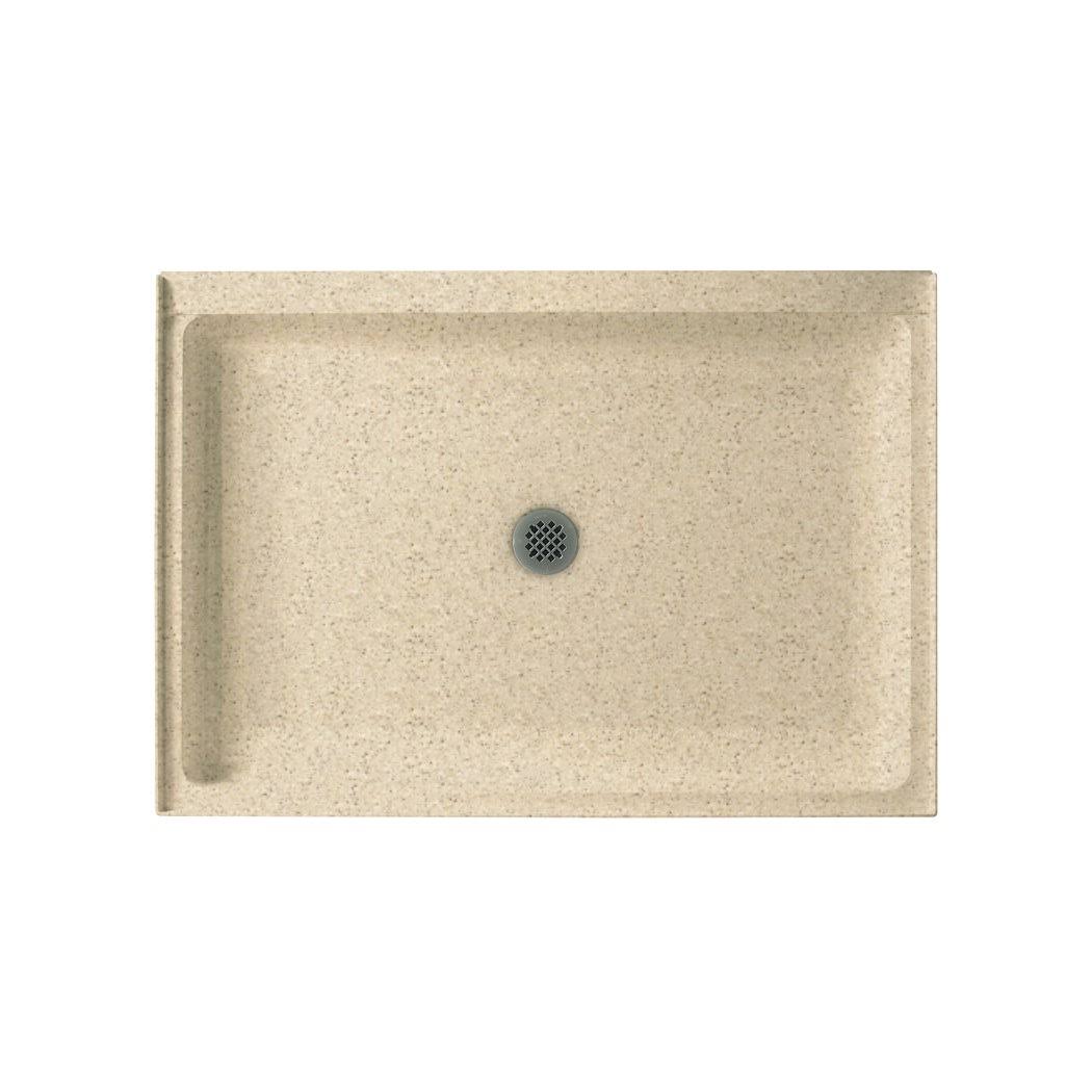 Solid Surface Shower Base in Bermuda Sand R14945