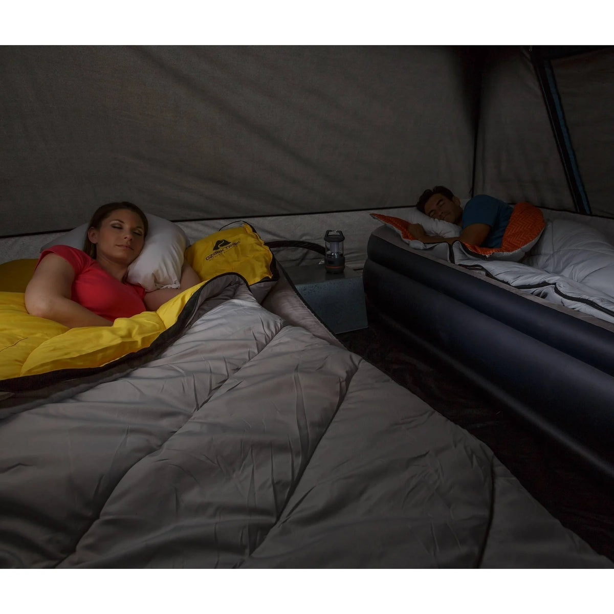 14'x10' 10-Person Dark Rest Instant Cabin Tent L433