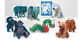 Set Of 5 Plush & Book 12” Stuffed Q115690