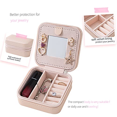 Travel Jewelry Case and Organizer with Mirror Y3646