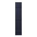Dark Navy 59x22 H x 11x22 W Closed Board and Batten Shutter X710