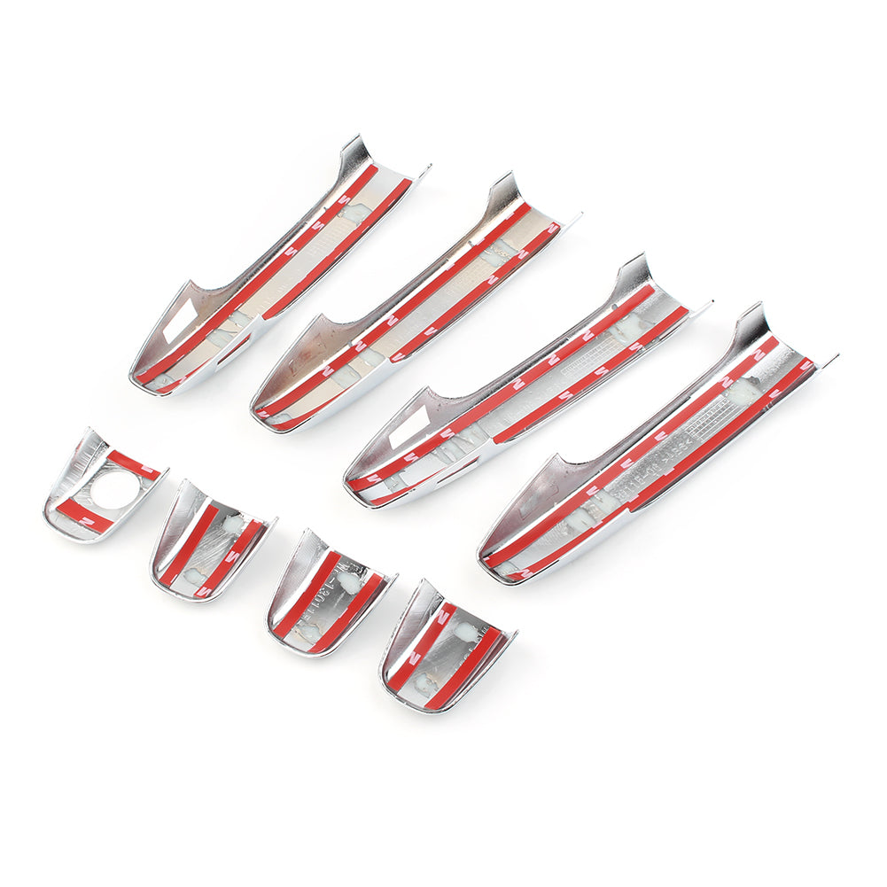 Chrome Car Door Handle Cover Trim 8pcs P94685