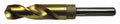 Reduced Shank Drill Bit, 1 in, 118°, Cobalt, Tin X502