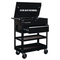 Black 30 in. Bulk Storage Tech Cart Y672120