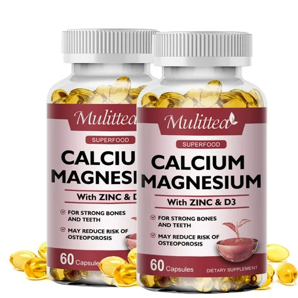 Calcium Magnesium with Zinc & D3 Capsules 120 Capsules B827296