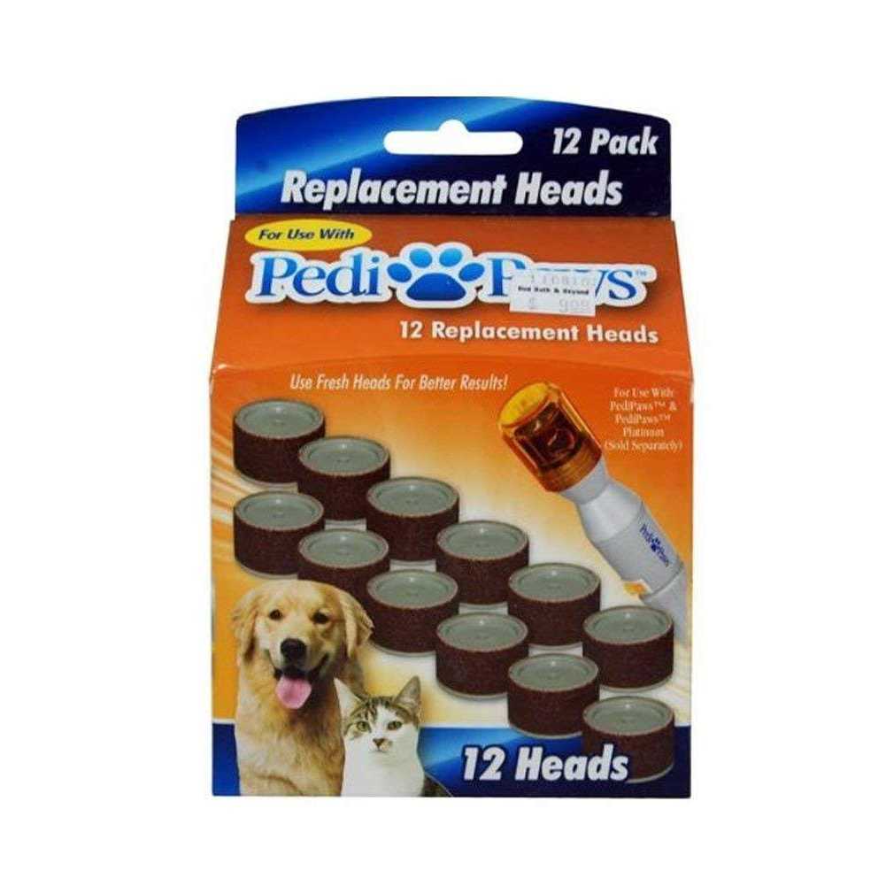 Pedipaws Replacement Filing Heads 12 Replacement Heads C662068