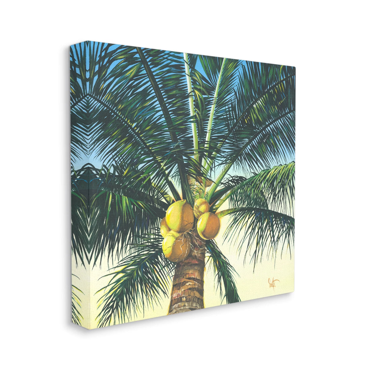 Botanical & Floral Gallery Wrapped Canvas Print Wall Art, 30 x 30 P76624