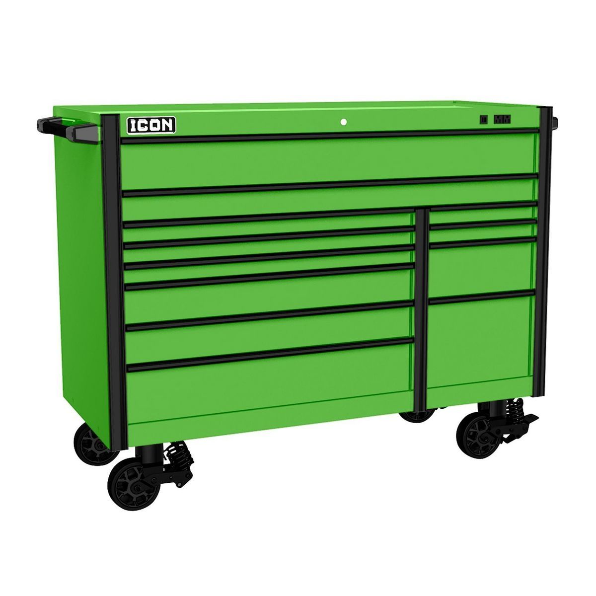 56 in. x 25 in. Red Roll Cab W349656