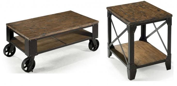 Chairside Door End Table J457