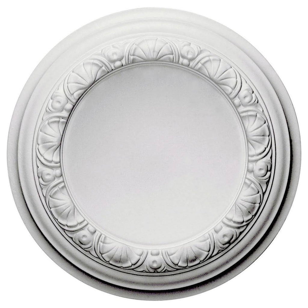 12 1/2 inch x 1 1/2 inch Hand-Painted Ceiling Medallion I45025