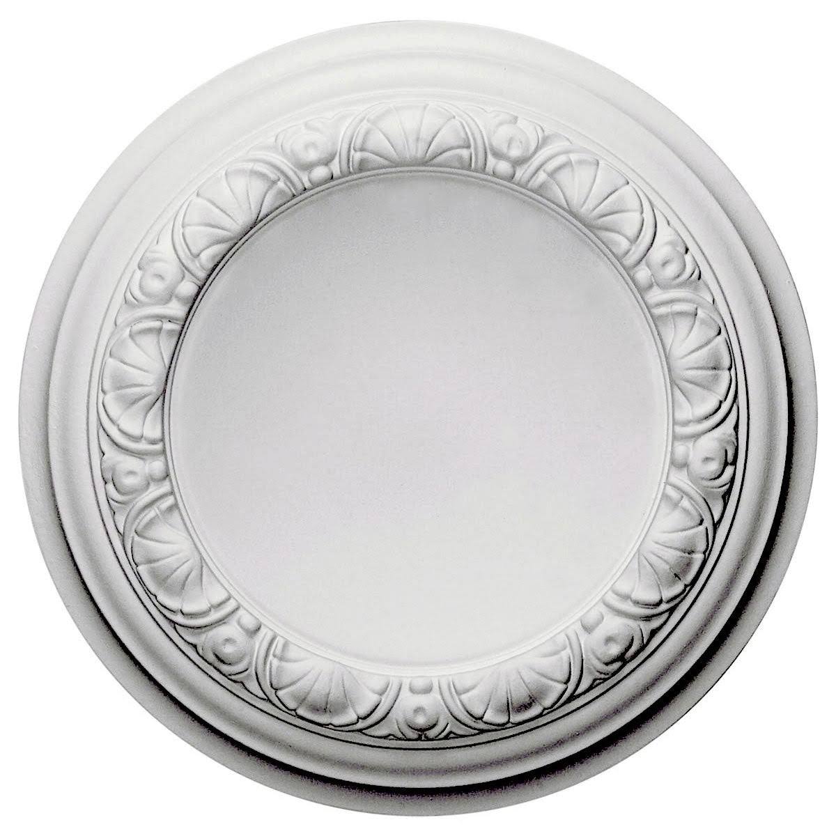 12 1/2 inch x 1 1/2 inch Hand-Painted Ceiling Medallion I45025