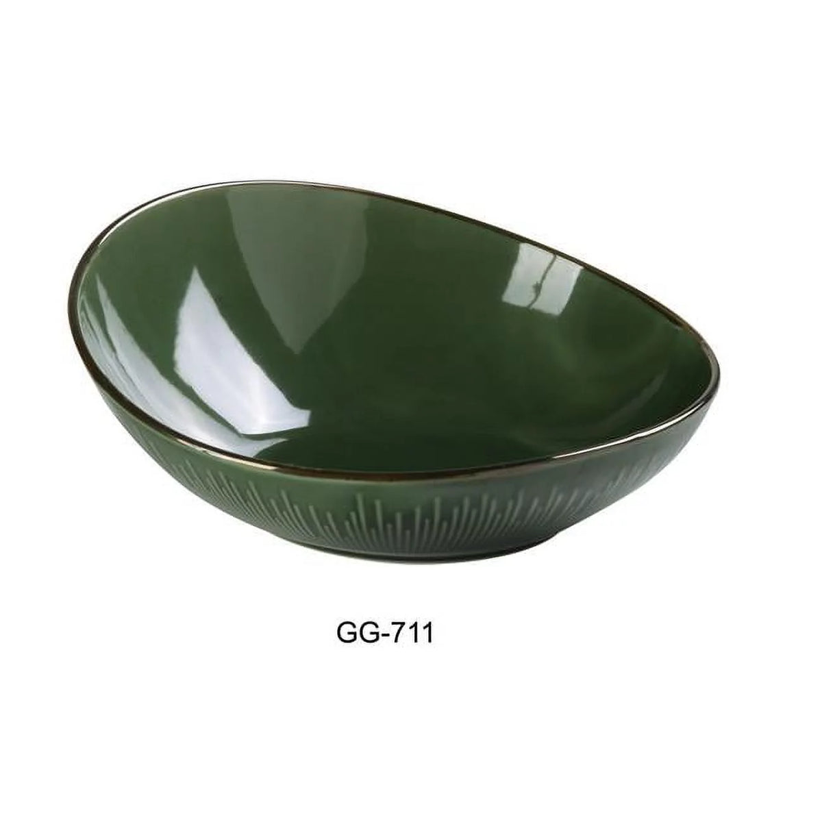 Green Gem Sheer Bowl 2.5 in. Pack of 12 U516869