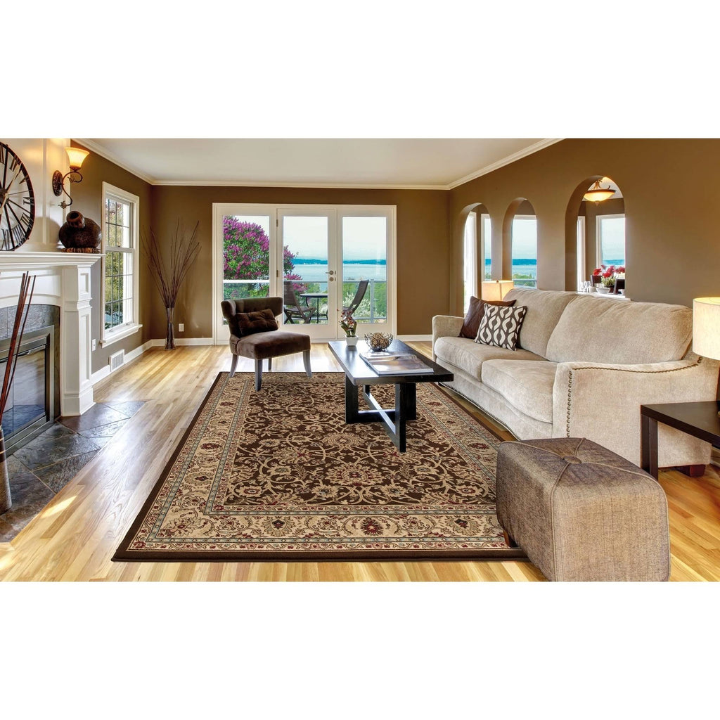 Brown Ankara Mahal Rug T3926