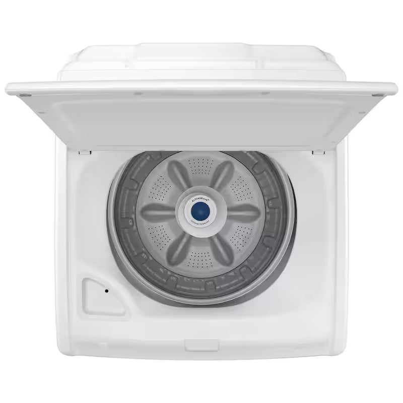 4 cu. ft. Top Load Washer with Agitator and Soft Close Lid in White J48719