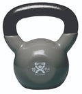 Vinyl Coated Kettlebell 25 lbs Silver M463958