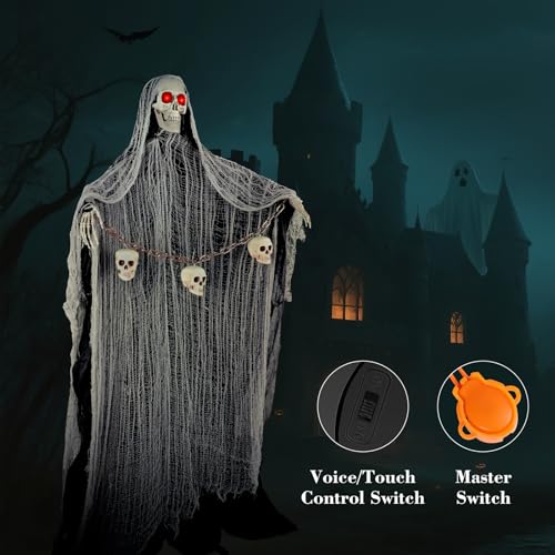 71" Halloween Animatronics Decor with Sound T941