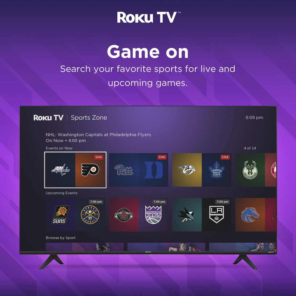 40" 1080p FHD LED LCD Roku Smart TV T9737