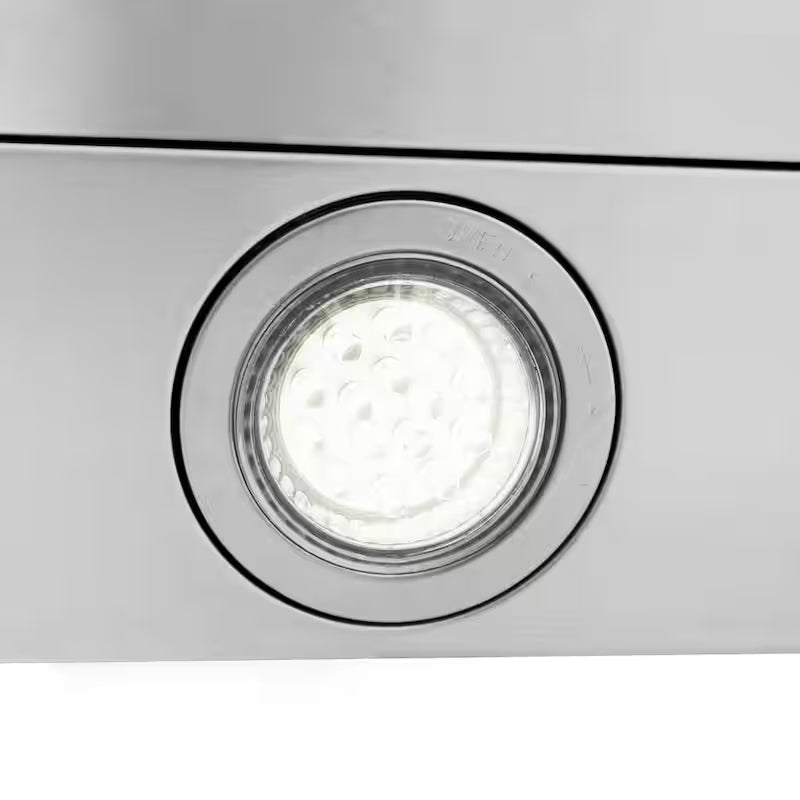 30 in. 400 CFM Convertible Island Mount Range Hood in Stainless Steel G83630