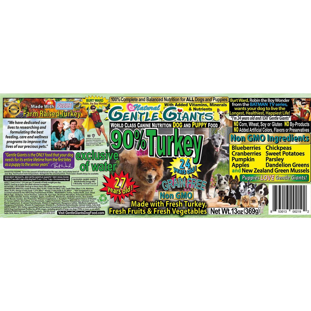Grain Free Turkey Dog Food B62358