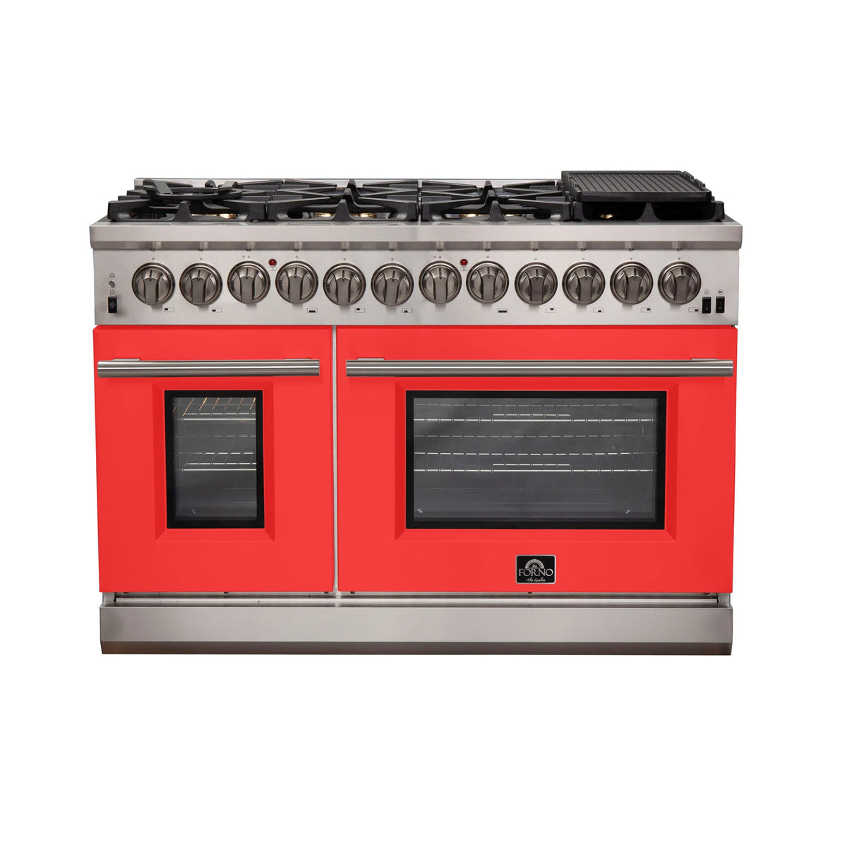 48 Inch Red Dual Fuel Range Y95731