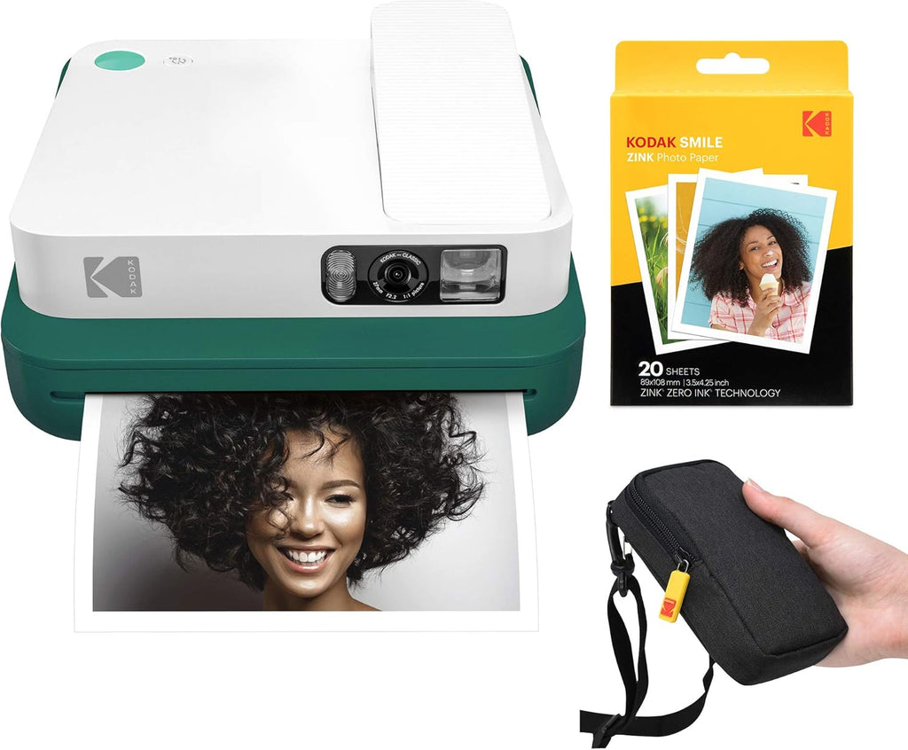 Green Digital Instant Camera Starter Kit T89026