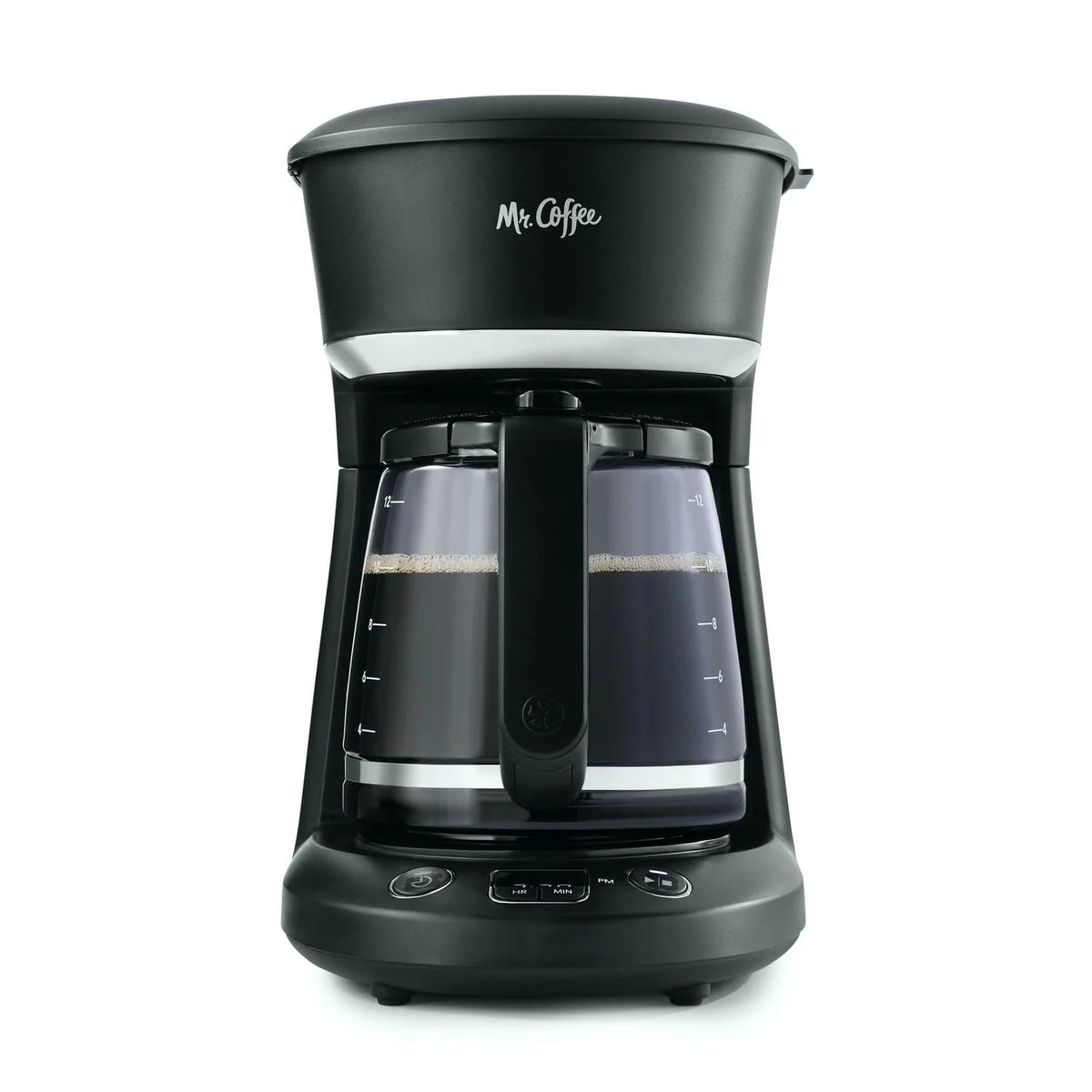 Programmable Coffee Maker, 12 Cup Capacity, Black I364