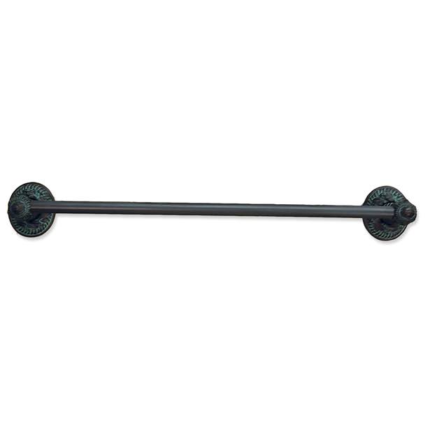 Pewter w/ Copper Wash Oak 18x22 Towel Bar O536942