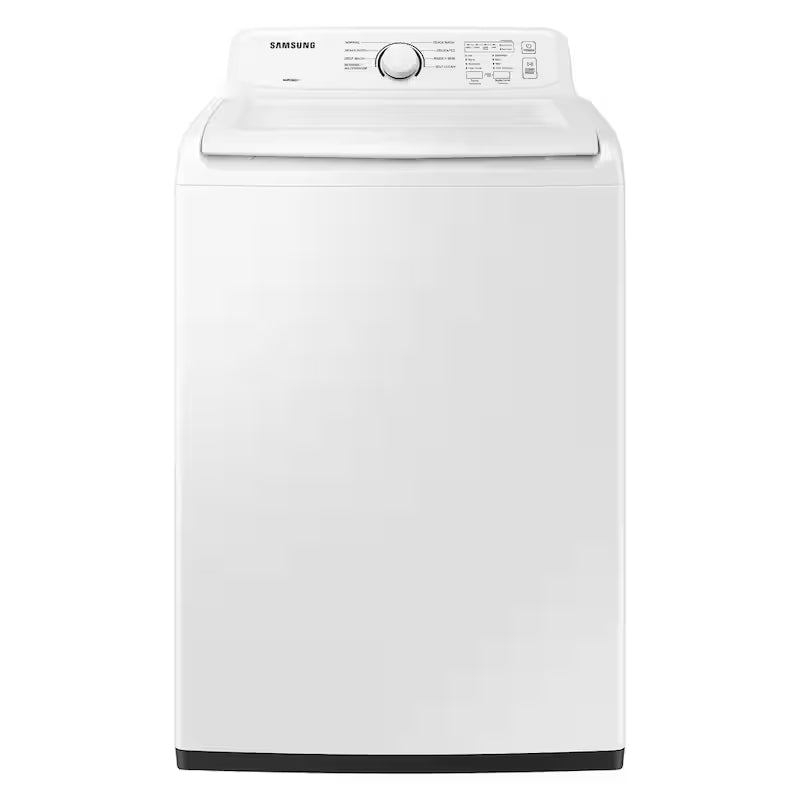 4 cu. ft. Top Load Washer with Agitator and Soft Close Lid in White J48719